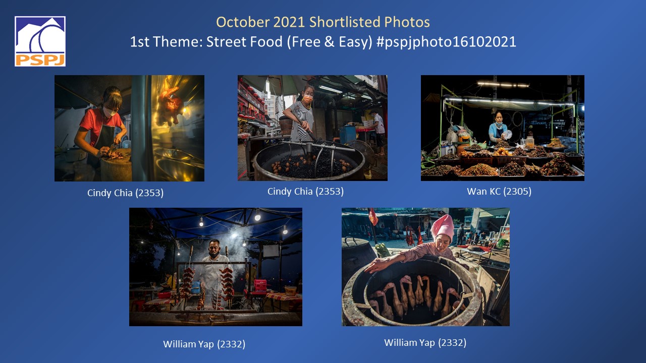 2021 October Monthly Photo Contest Results Theme Street Food